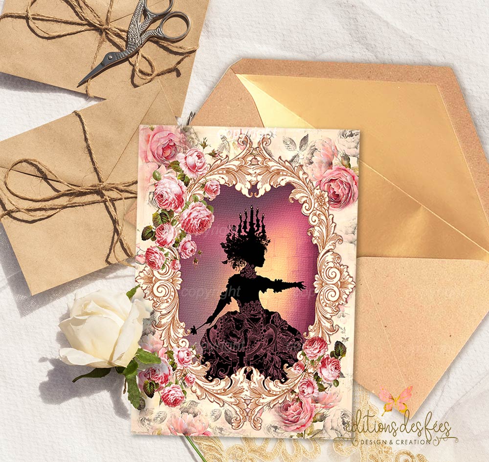 WHOLESALE GREETING CARDS, art postcards, carte postale, Carte postale silhouette feerique, carterie, carterie fantaisie, cartes, cartes postales, fée, féerie, Féerique, fleurie, fleurs, Greeting Cards, shabby chic, silhouette, silhouettes, victorienne, art cards online, art postcards, birthday cards, fairy art cards, fairy greeiting cards, fairy note cards, Greeting Cards, illustrated greeting cards, illustration note cards, note cards, original art postcards, original postcards, postcards illustration, shabby chic card, shabby chic cards, shabby chic greeting cards, Shabby chic postcard, silhouette, silhouette cards, Silhouette fairy card, silhouette greeting card, stationery online, Victorian silhouette art
